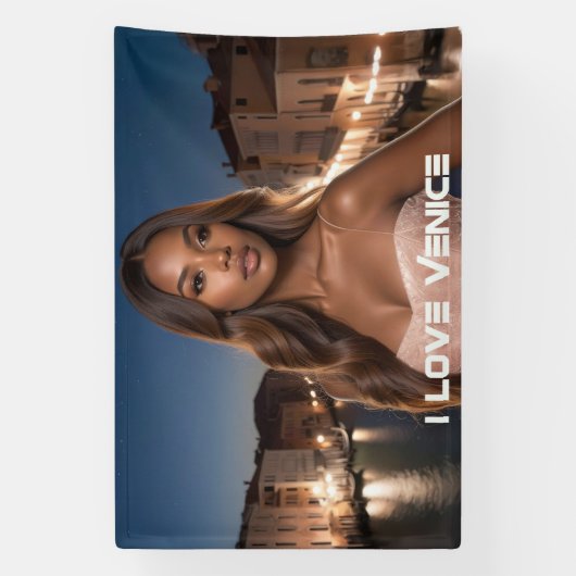 VENICE - I LOVE VENICE 横断幕 (縦)
