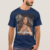 VENICE - I LOVE VENICE Tシャツ (正面)