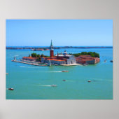 Venice - Island of San Giorgio Maggiore ポスター (正面)