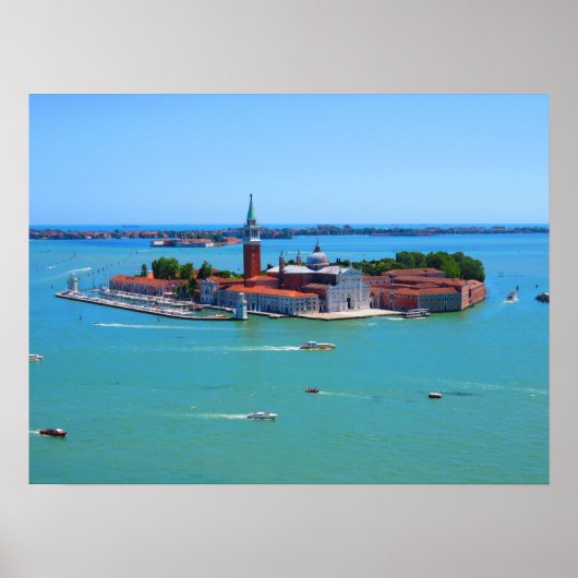 Venice - Island of San Giorgio Maggiore ポスター (正面)