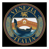 Venice Italy ポスター (正面)