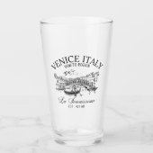 Venice Italy Cute Old Landscape タンブラーグラス (正面)