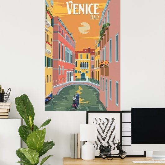 Venice Italy I ポスター (ホームオフィス)