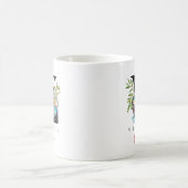 Venice Italy Monogram Letter V Personalized Gift コーヒーマグカップ (中央)