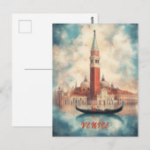 Venice Italy Travel ポストカード (正面/裏面)