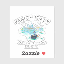 Venice Italy Vacation Souvenir シール