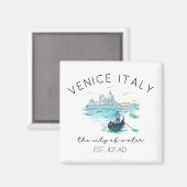 Venice Italy Vacation Souvenir マグネット (正面/裏面)