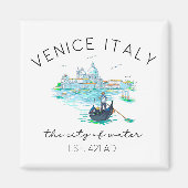 Venice Italy Vacation Souvenir マグネット (正面)