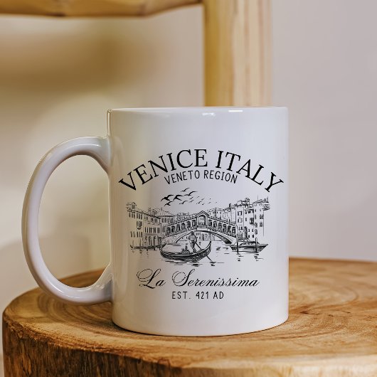 Venice Italy Vintage Landscape コーヒーマグカップ