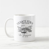 Venice Italy Vintage Landscape コーヒーマグカップ (左)