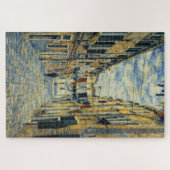 Venice Laundry Street Van Gogh Style Art Puzzle ジグソーパズル (横)