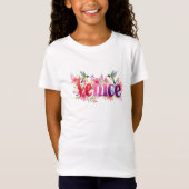 Venice - Personalised Shirt  - For Kids Tシャツ (正面)