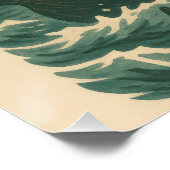 Venice Sea Monster Attack - Vintage Kaiju Travel ポスター (コーナー)