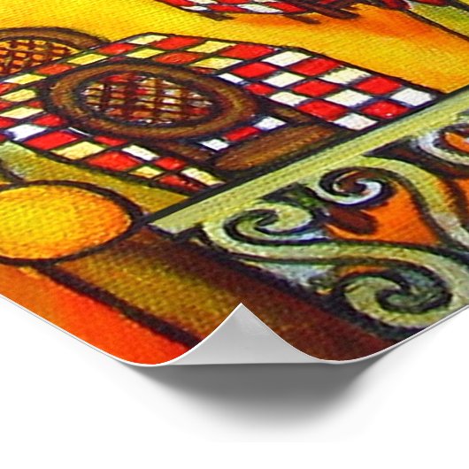 Venice Soiree Print by Lisa Lorenz ポスター (角)