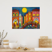 Venice Soiree Print by Lisa Lorenz ポスター (キッチン)