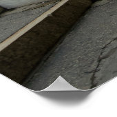 Venice Sunset Canal & Bridge – Romantic ポスター (角)