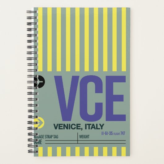 Venice - Travel Planner 2026 プランナー手帳 (正面)