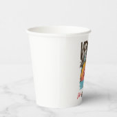 Venice Vibes Flamingo Retro Beach California Tropi 紙コップ (右)