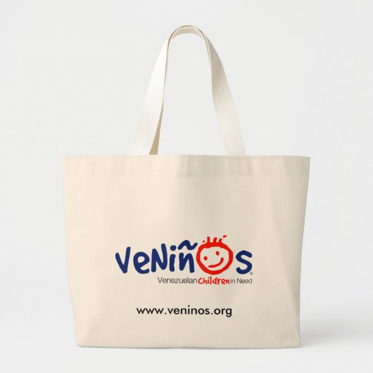 Veninos -買い物袋 ラージトートバッグ (正面)