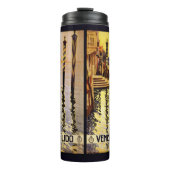 "Venise et le Lido"イタリアのヴィンテージ旅行タンブラー タンブラー (正面)