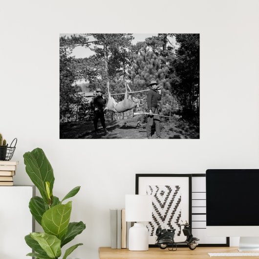 Venison on a Stick、1900年代初期 ポスター (ホームオフィス)