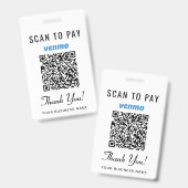 Venmo QRコード スキャンで支払い バッジ (正面&裏面)