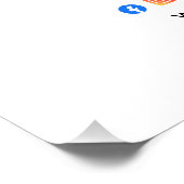 Venmo QR Code Payment | Scan to Pay Business Logo ポスター (コーナー)