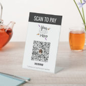 Venmo Small Businessにカスタムロゴを追加 台座サイン (インサイチュ)