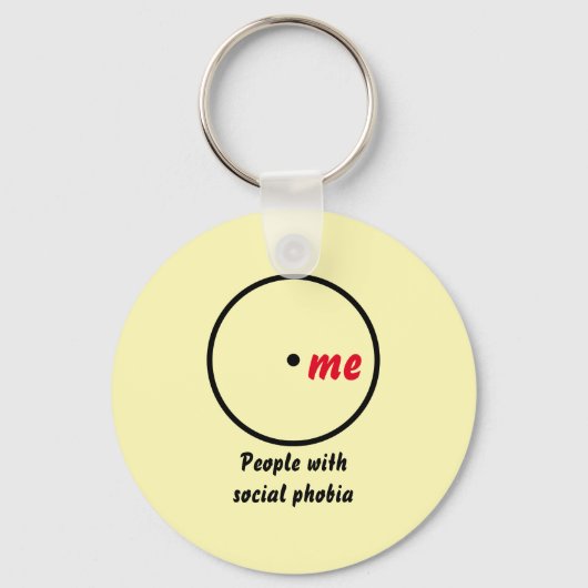 Venn diagram single diagnosis keychain キーホルダー (正面)