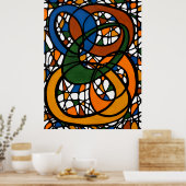 Venn Tangle Print ポスター (キッチン)
