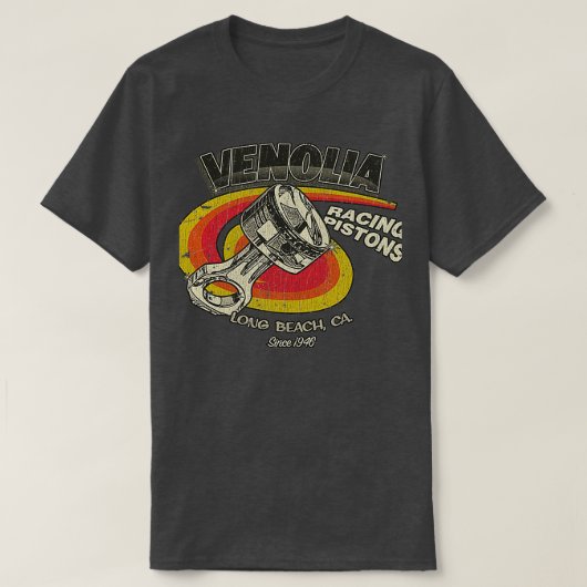 Venolia Racing Pistons 1946 Tシャツ (デザイン正面)