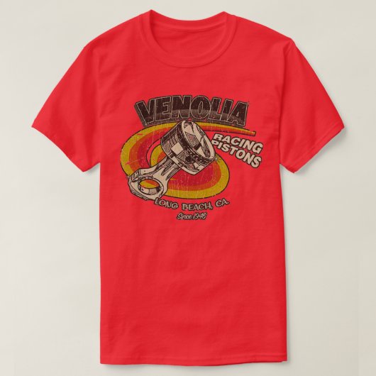 Venolia Racing Pistons 1946 TShirtTShirt Tシャツ (デザイン正面)