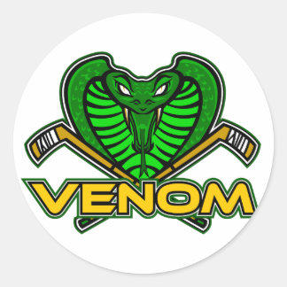 Venomロゴステッカー ラウンドシール
