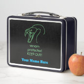 Venom 保護 OUT保 – スネークヘッドと牙 メタルランチボックス (インサイチュ)