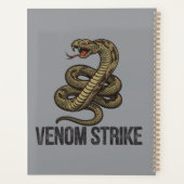 Venom Fury：致命的なラトルズナーク・ストライキ プランナー手帳 (裏面)