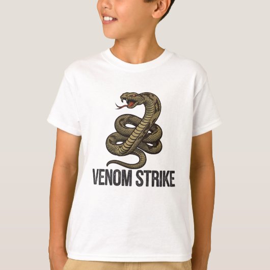 Venom Fury：致命的なラトルズナーク・ストライキ Tシャツ (正面)