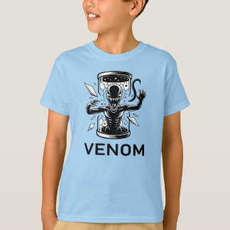 Venom Inspired Symbiote Monster Kids T-Shirt Tシャツ