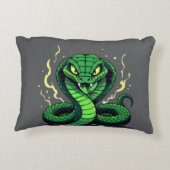 Venomous Snake – Danger and Precision アクセントクッション (裏面)