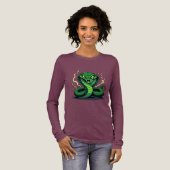 Venomous Snake – Danger and Precision トライブレンドＴシャツ (正面全体)