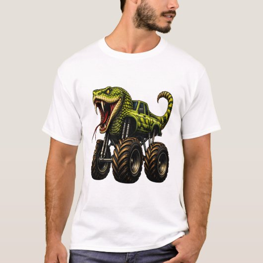 Venomous Viper Monster Truck Tシャツ (正面)