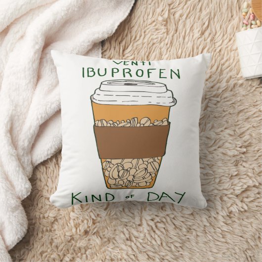 Venti Ibuprofen Kind of Day クッション (ブランケット)