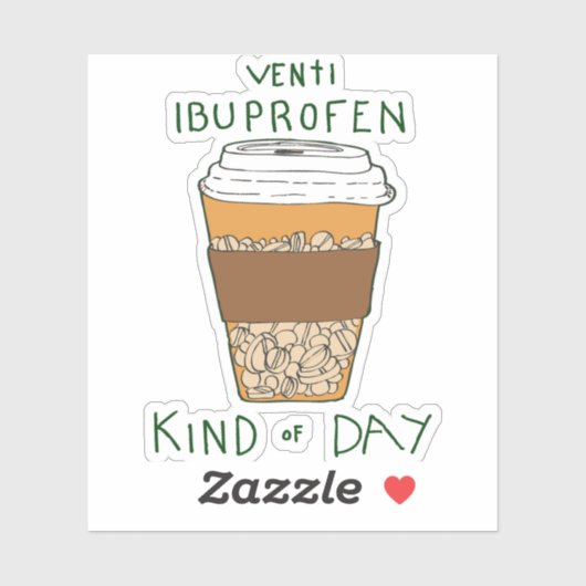Venti Ibuprofen Kind of Day シール (シート)