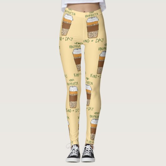 Venti Ibuprofen Kind of Day レギンス (正面)