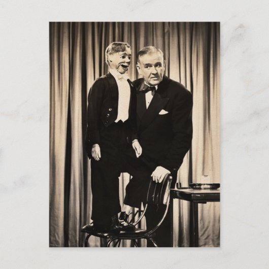 Ventriloquistダミーポストカード ポストカード (正面)