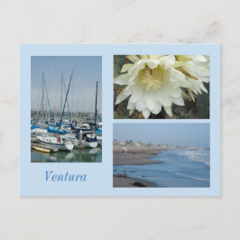 Ventura, CA 3写真テンプレートはがき ポストカード