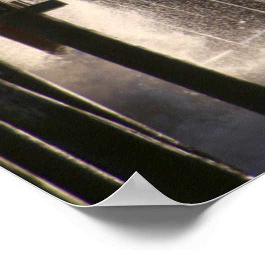 Ventura Pier Waves | El Nino ポスター (角)