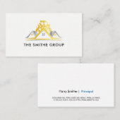 Venture Capitalist | Corporate | Construction 名刺 (正面/裏面)