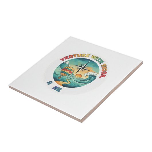 Venture with Vigor – Bold Spirit Tee タイル (側面)