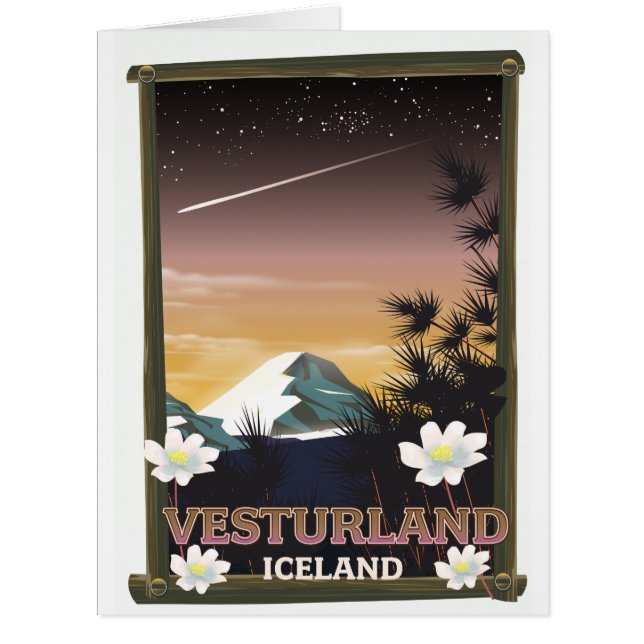 Venturland Iceland旅行ポスター (正面)