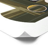 Venturland Iceland旅行ポスター ポスター (角)